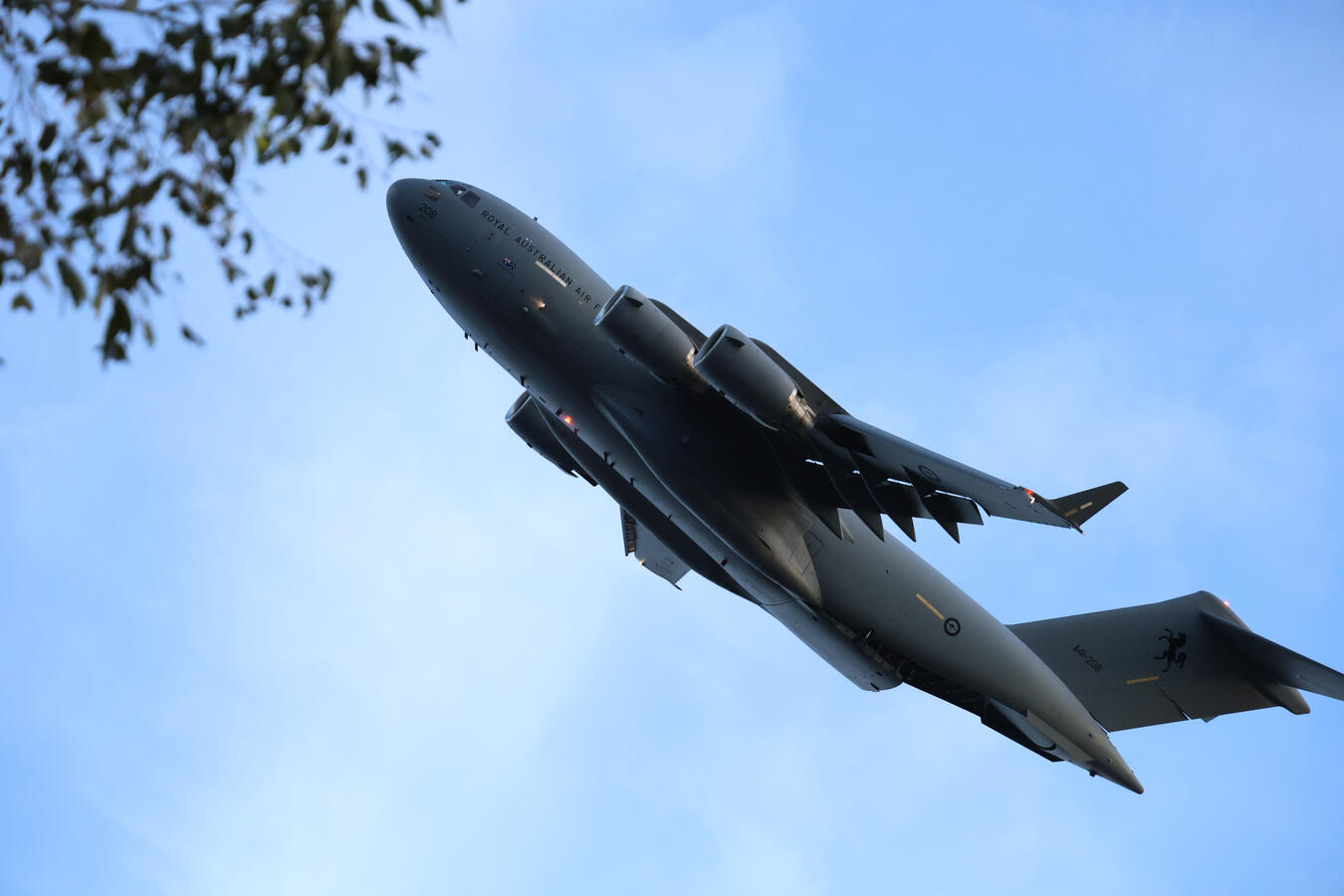 C/17 Globemaster - River fire 2025