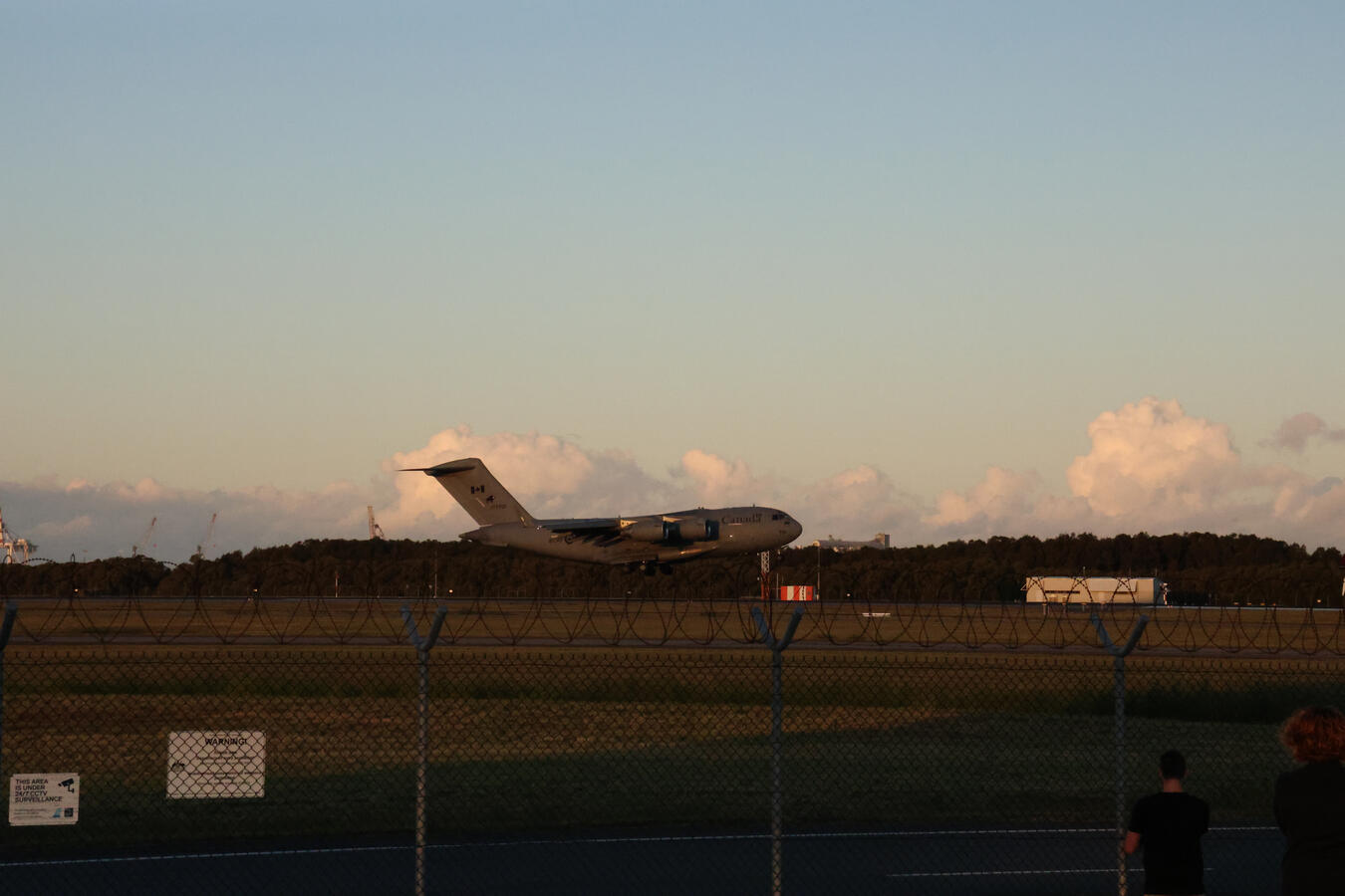 Canada Air Force C-17 At Brisbane (BNE)